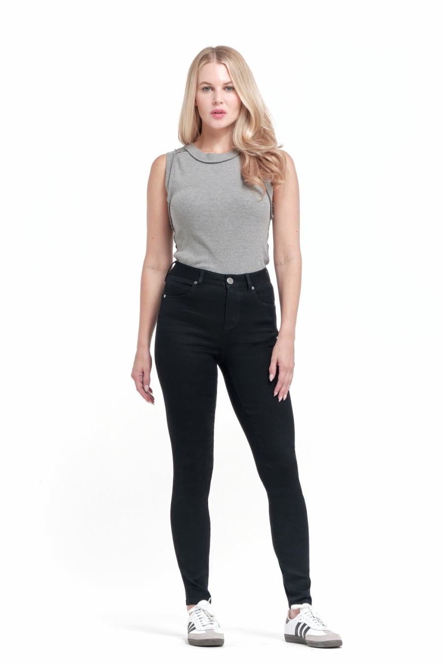 Skinny 1822 Denim | Mia Butter Skinny In Black