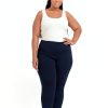 Skinny 1822 Denim | Plus Silk Denim Pull-On Jeggings In Rinse