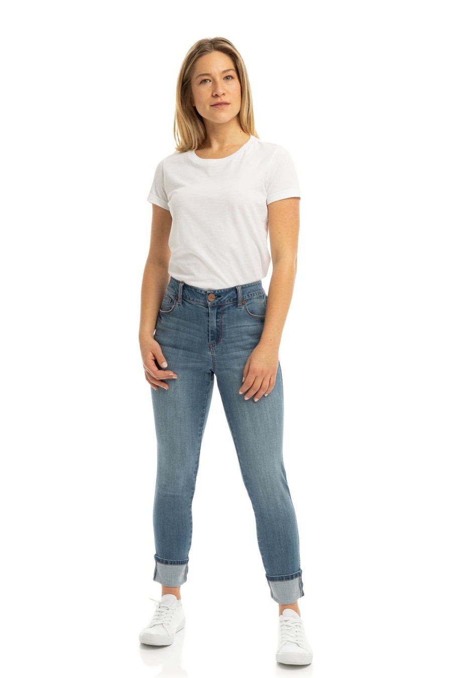 Skinny 1822 Denim | Petite Vintage Cuff Jean In Isabelle