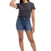 Shorts 1822 Denim | Re:Denim Rolled Shorts In Charlie