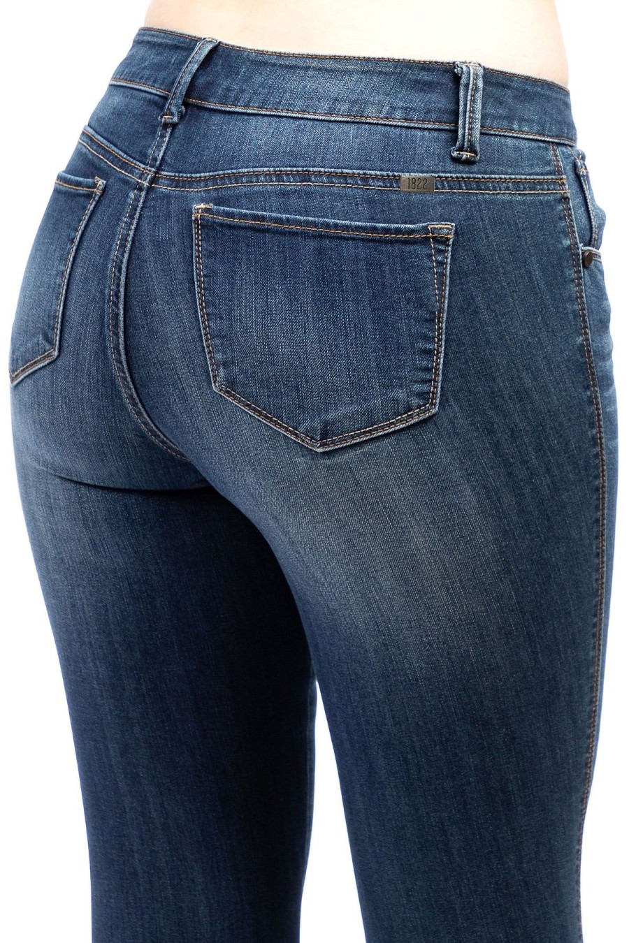 Skinny 1822 Denim | Vintage Berlin Girlfriend Cuff Skinny In Ziggy