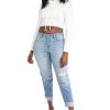 Crop/Capri 1822 Denim | Curvy Vintage Cuff Slim Girlfriend In Gail