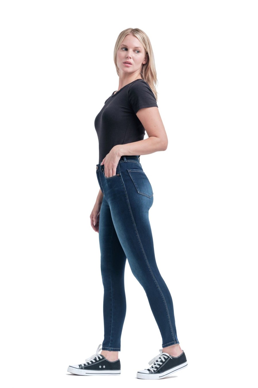 Skinny 1822 Denim | Gia Butter Ankle Skinny In Raquel