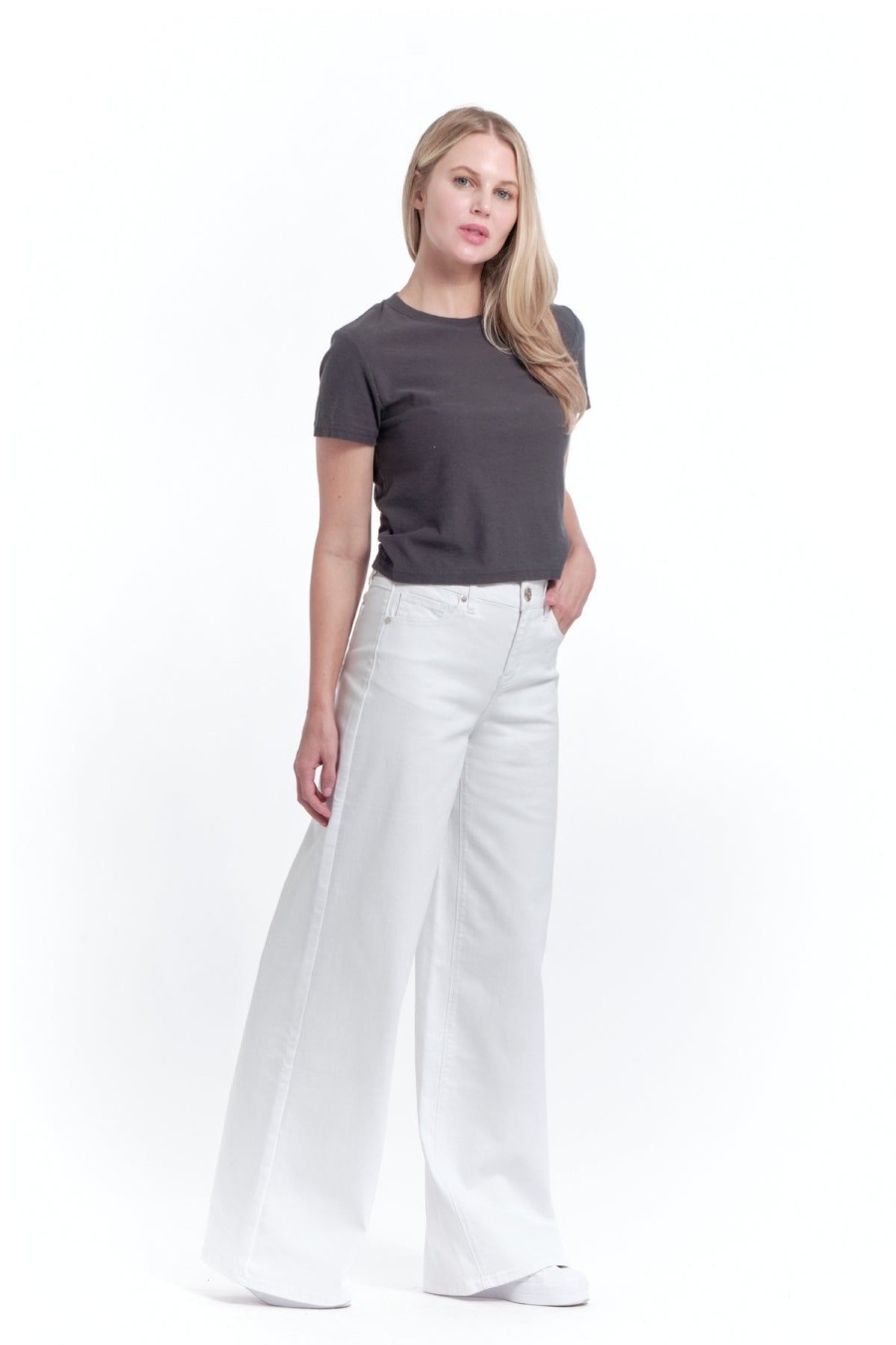 Flare/Boot 1822 Denim | Re:Denim Wide Leg In White