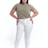 Skinny 1822 Denim | Curvy Butter Ankle Skinny In White