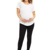 Skinny 1822 Denim | Maternity Madison Better Butter Skinny W/ Bellyband In Black