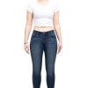 Girlfriend 1822 Denim | Vintage Berlin Girlfriend Cuff Skinny In Ziggy