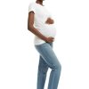 Straight 1822 Denim | Maternity Eco Straight Jean W/ Bellyband In Kinsley