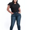 Skinny 1822 Denim | Curvy Adrianna Eco Baby Roll In Giovanna