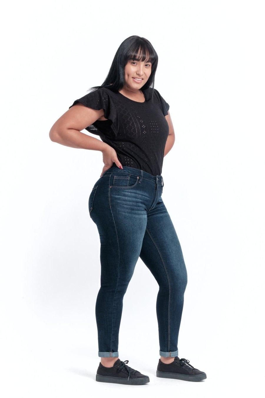 Skinny 1822 Denim | Curvy Adrianna Eco Baby Roll In Giovanna