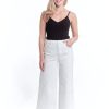 Flare/Boot 1822 Denim | Classic Eco Wide Leg With Release Hem In White