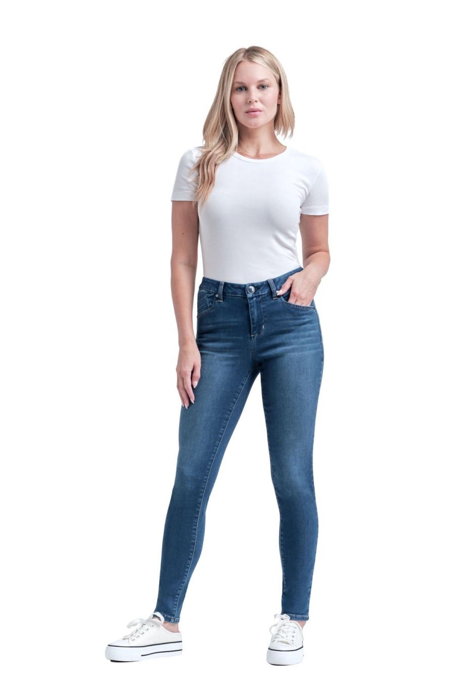 Skinny 1822 Denim | Better Butter Skinny In Radley