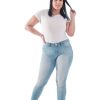 Skinny 1822 Denim | Curvy Butter Ankle Skinny In Wynter Mojave