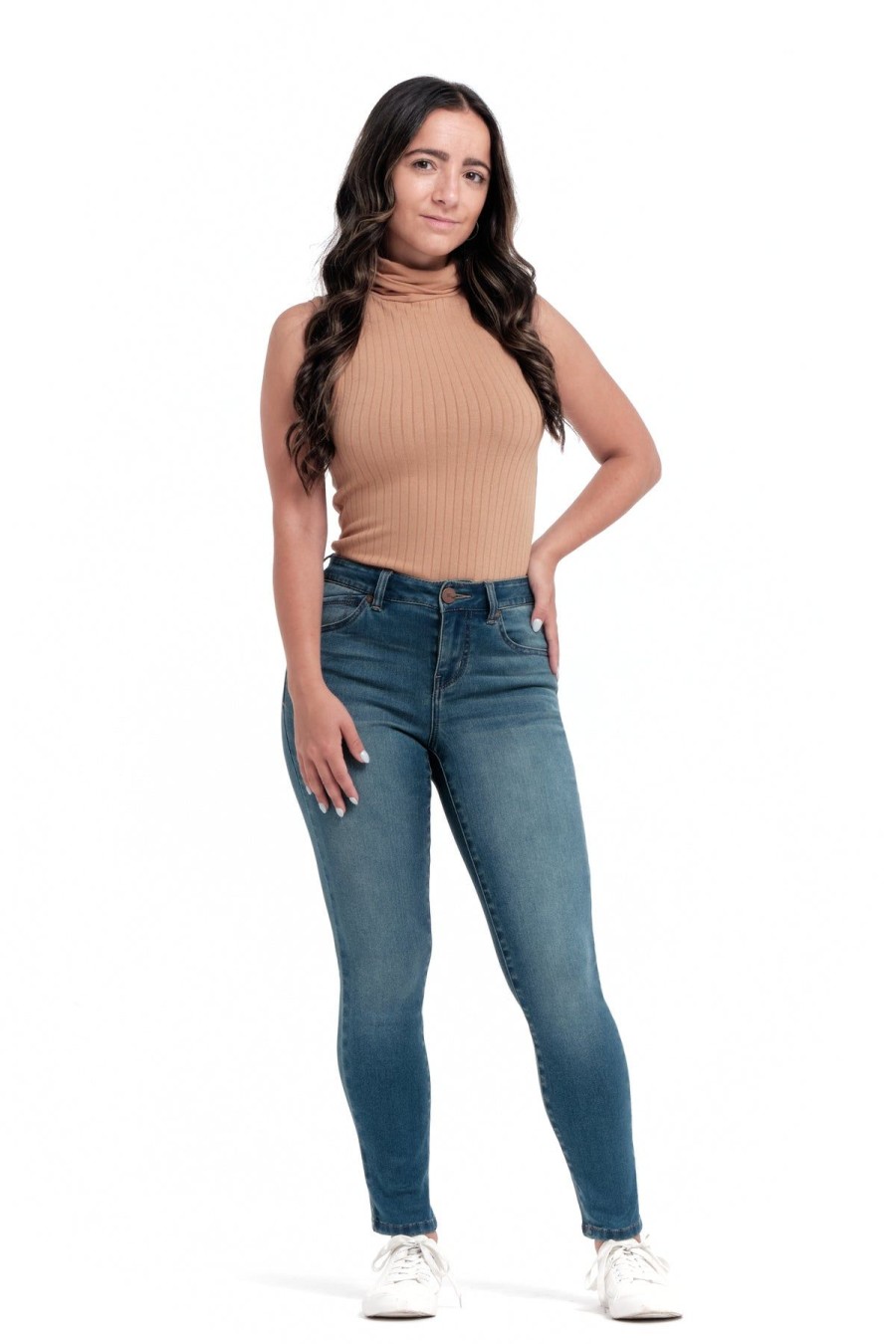 Skinny 1822 Denim | Ava Petite Butter Skinny In Zep